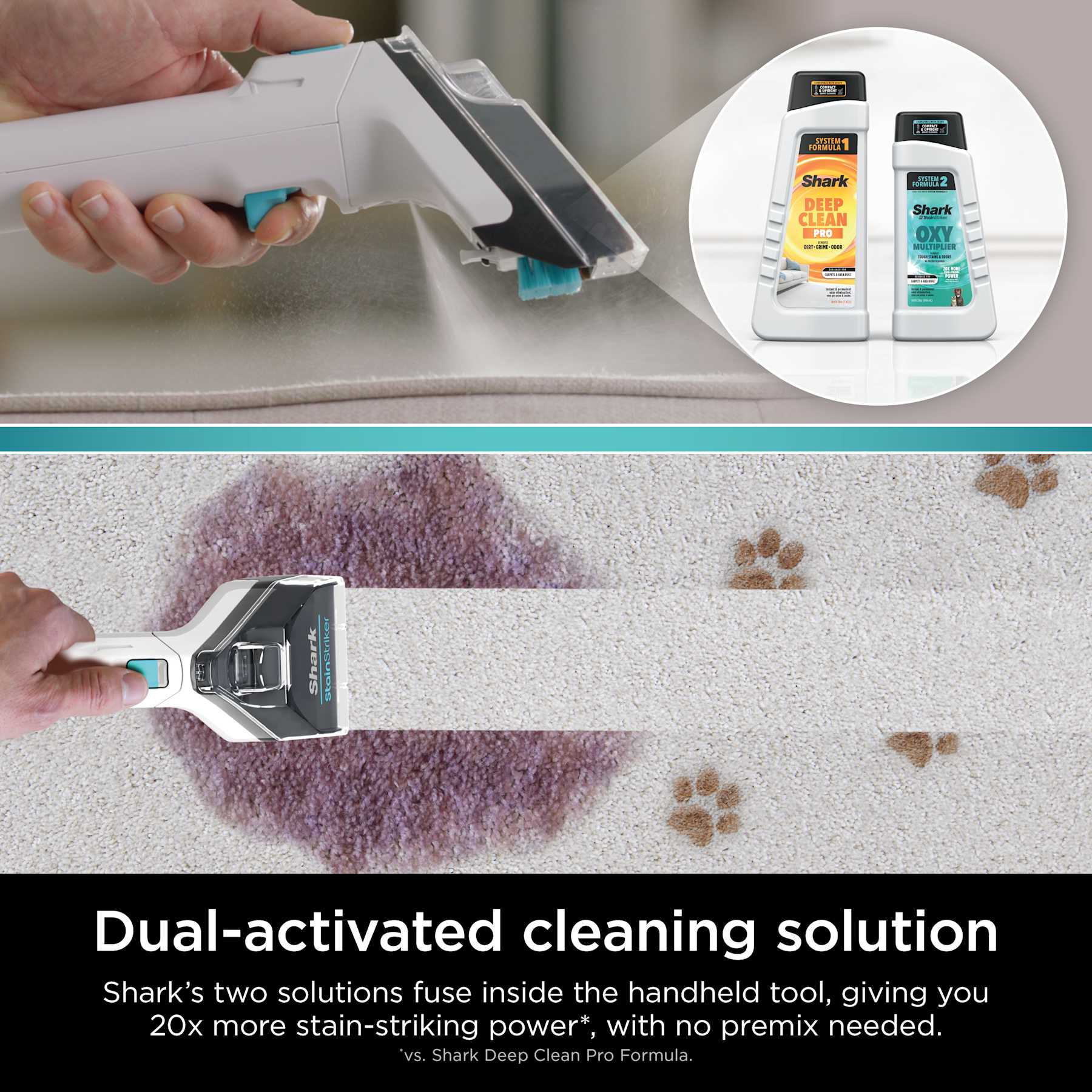 Shark CarpetXpert with Stainstriker Upright Deep Carpet Cleaner - Thumbnail 3