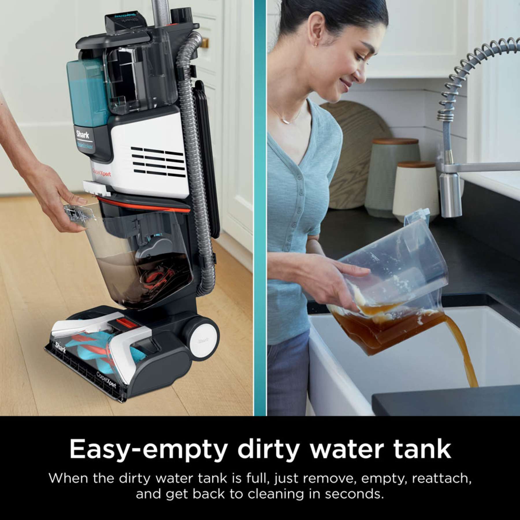 Shark CarpetXpert with Stainstriker Upright Deep Carpet Cleaner - Thumbnail 4
