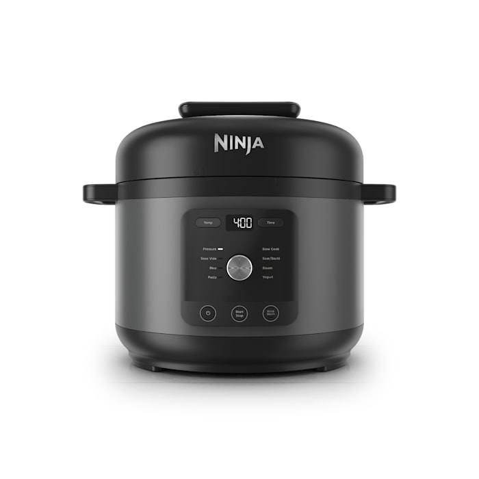 Ninja® HyperHeat™ 9-in-1 Electric Pressure Cooker, 6.5 Qt Multi-Cooker with SimpliServe™ Pot, 1200W, Dark Gray