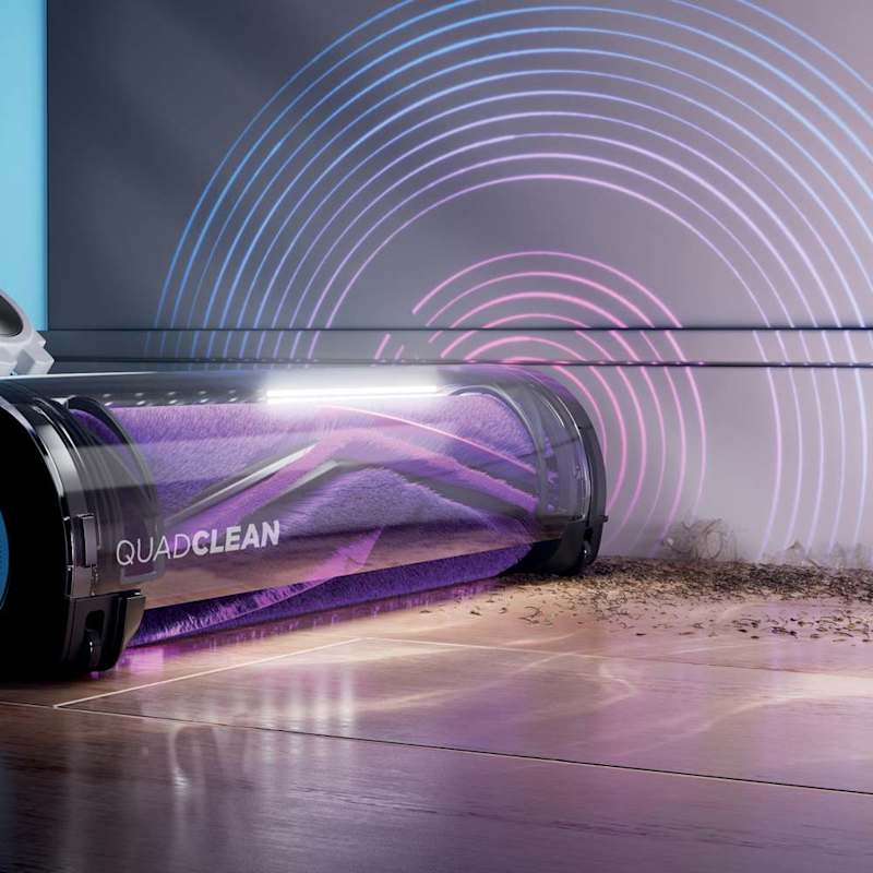 Shark® Cordless Detect Pro™ Auto-Empty System with QuadClean™ Multi-Surface Brushroll Cordless Vacuums - Shark