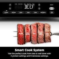 Ninja® Foodi® Smart XL 6-in-1 Indoor Grill & Air Fryer with Built in Thermometer