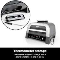 Ninja® Foodi® Smart XL 6-in-1 Indoor Grill & Air Fryer with Built in Thermometer