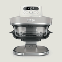 Build Your Own Ninja Crispi® Pro 6-in-1 Glass Countertop Air Fryer, Ash Gray