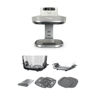 Ninja Crispi® Pro 6-in-1 Countertop Glass Air Fryer, Bone