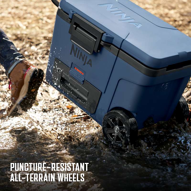Ninja FrostVault™ 45qt Wheeled Cooler with Dry Zone Bundle