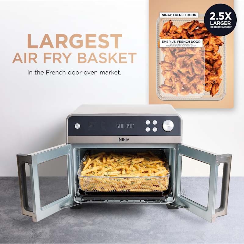 Ninja® French Door Premier Air Fryer, Convection Oven, Toaster