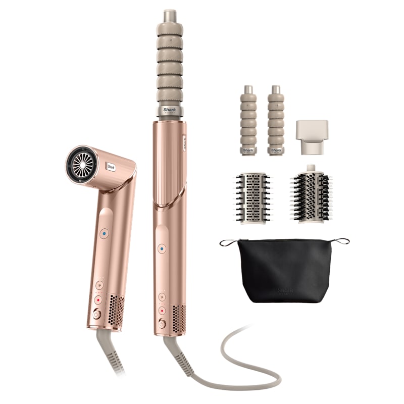Shark FlexStyle HD643UPK ピンク Shark FlexStyle Limited Edition Pearl Pink 4-in-1 Air Styler