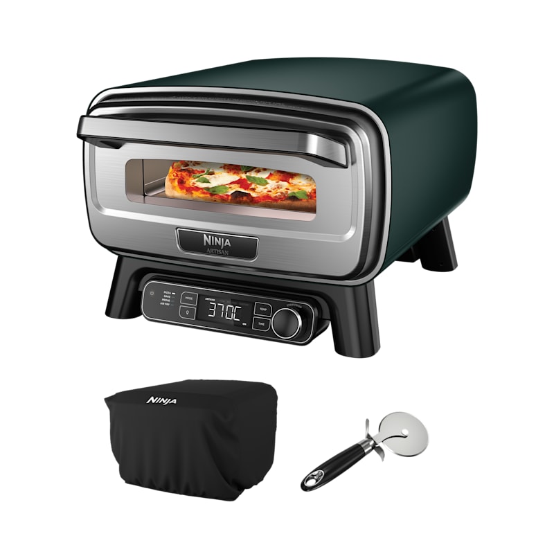 Ninja Artisan Electric Outdoor Pizza Oven & Air Fryer – British Racing Green MO201UKDB - Ninja Products