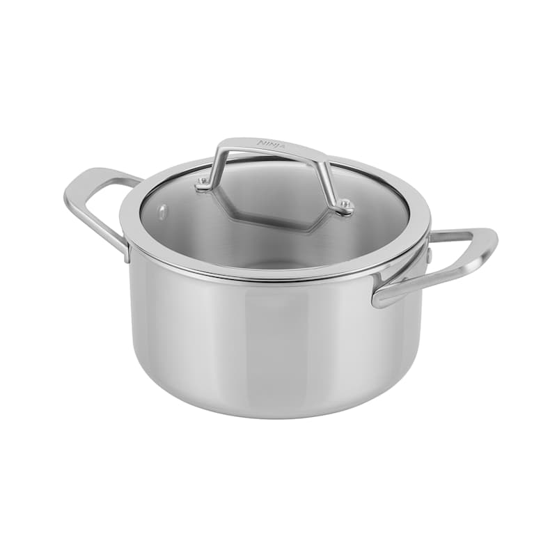 Ninja EverClad Stainless Steel 22cm Stock Pot [C90422EUI