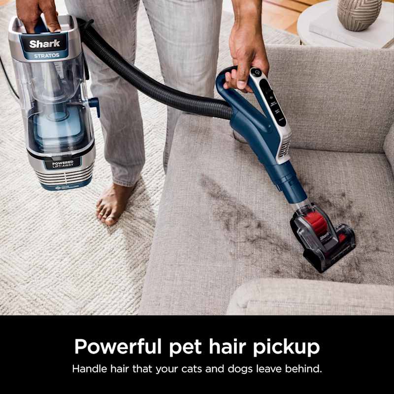 Shark Stratos® DuoClean® PowerFins® HairPro® Upright Vacuum Shark Catalog US - Shark