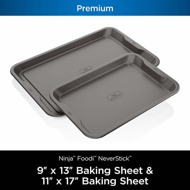 Ninja NeverStick™ Premium 2-Piece Baking Sheet Set Bakeware - Ninja