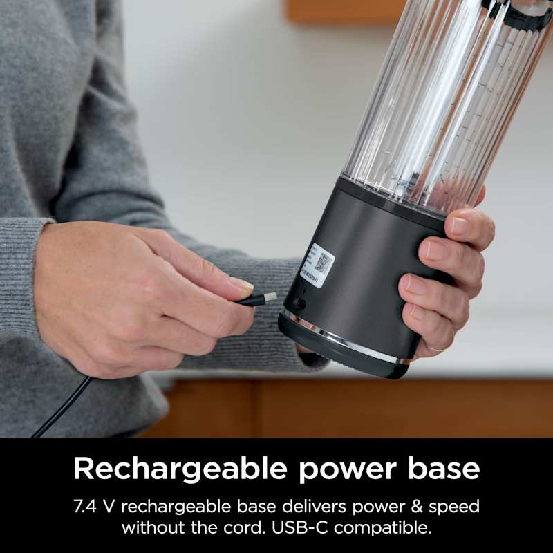 Ninja Blast™ Portable Blender in Metallic Black | SharkNinja