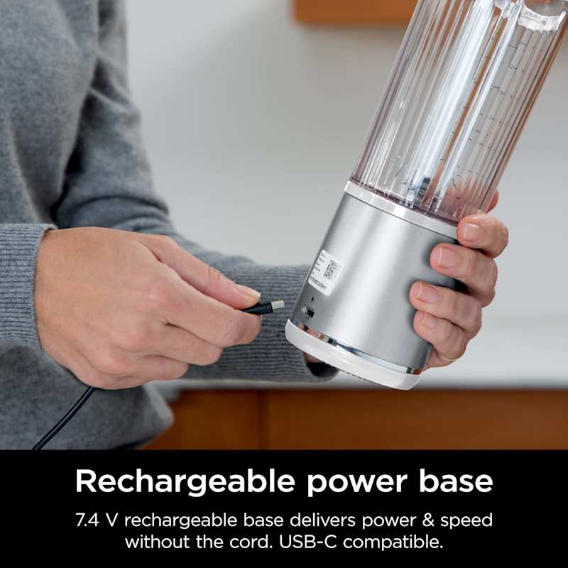 Ninja Blast™ Portable Blender White, 18 oz | SharkNinja CA