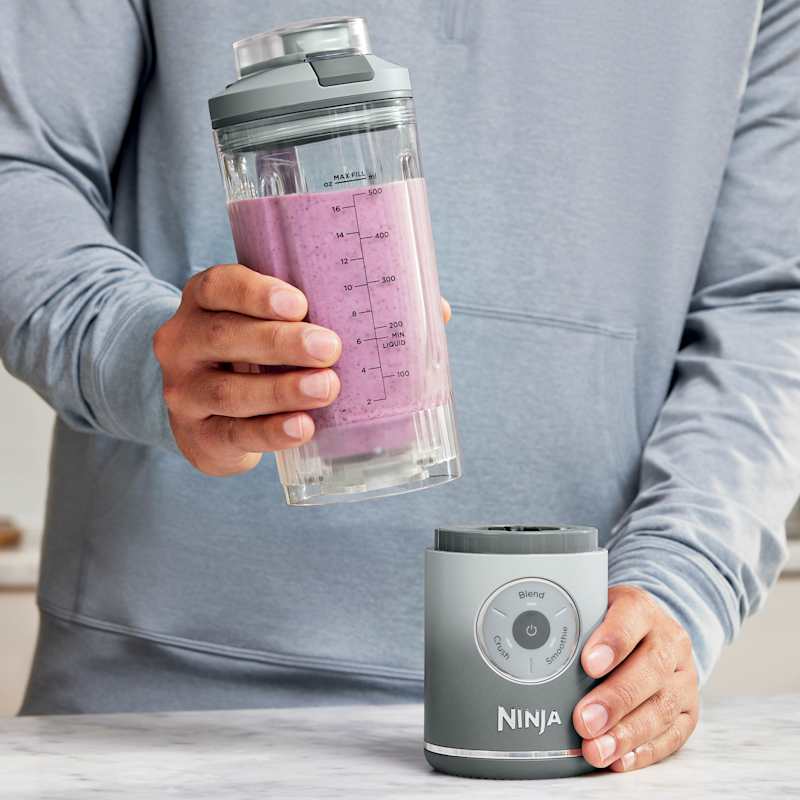 Ninja Blast™ Max Cordless Portable Blender Platinum Silver, 22 oz