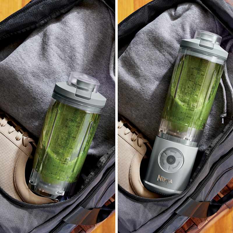 Ninja Blast™ Max Cordless Portable Blender Platinum Silver, 22 oz