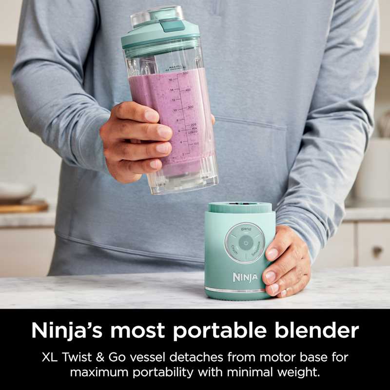 Ninja Blast™ Max Cordless Portable Blender Sea Glass