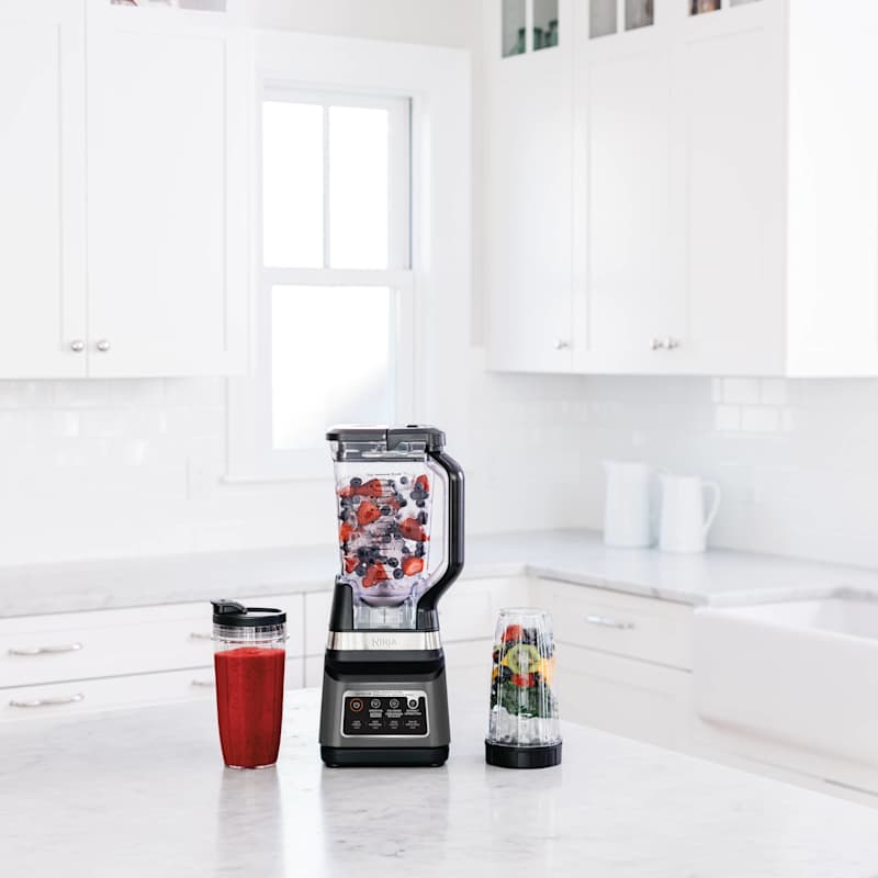 キッチン家電 SharkNinja Nutri Ninja Pro Blender,BL456 Nutri Ninja Nutrient Extraction Single Serve Blender (BL456