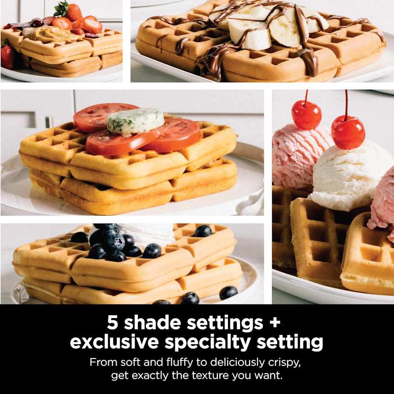Ninja® Belgian Waffle Maker PRO NeverStick™ Waffle Makers - Ninja