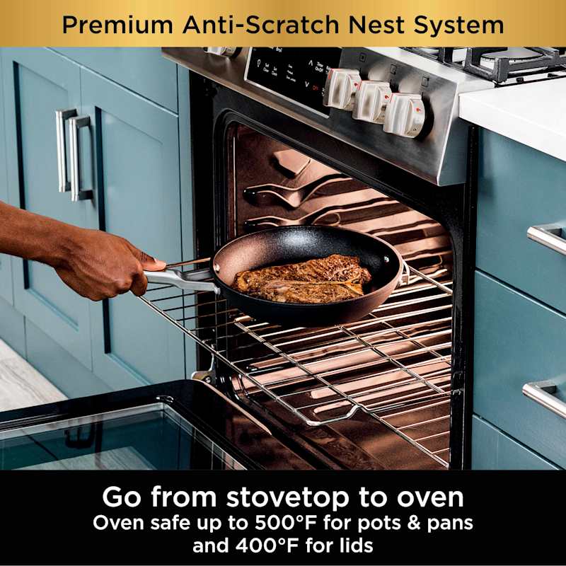 Ninja Neverstick™ Premium Nest System 10-Piece Cookware Set
