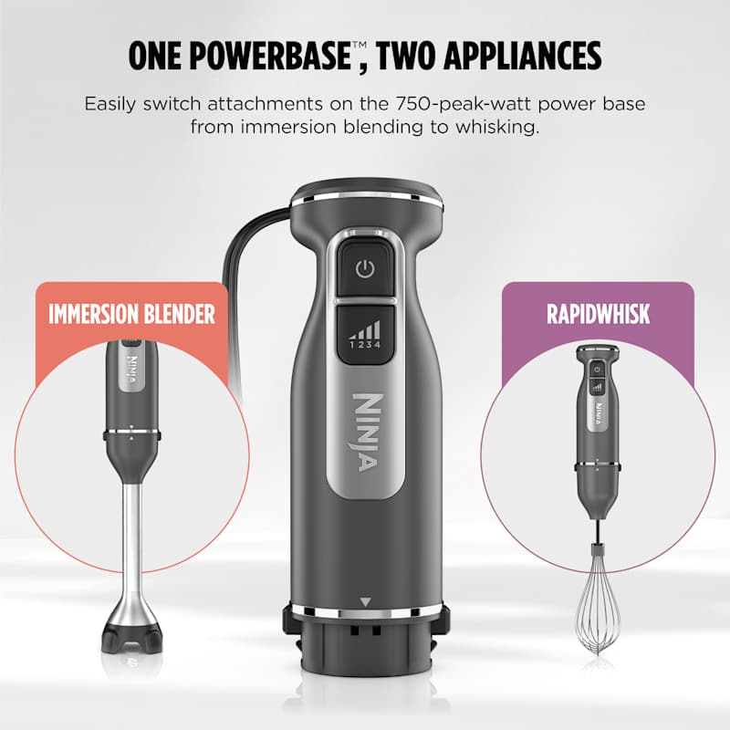 Ninja® Power Duo Immersion Blender with Whisk | SharkNinja