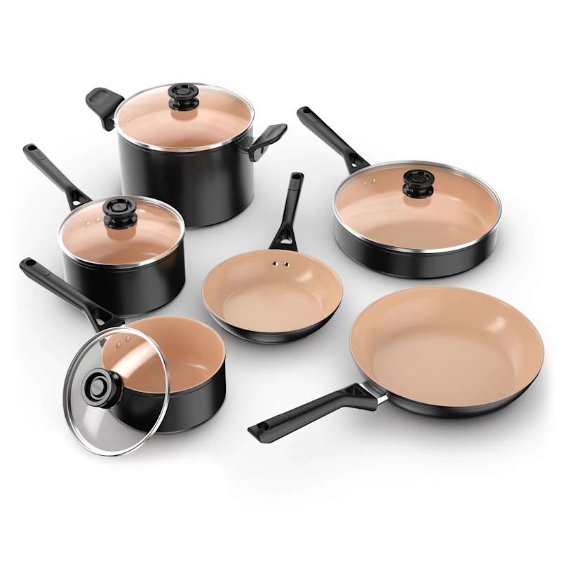 Ninja Extended Life™ Ceramic Select 10-Piece Cookware Set | SharkNinja