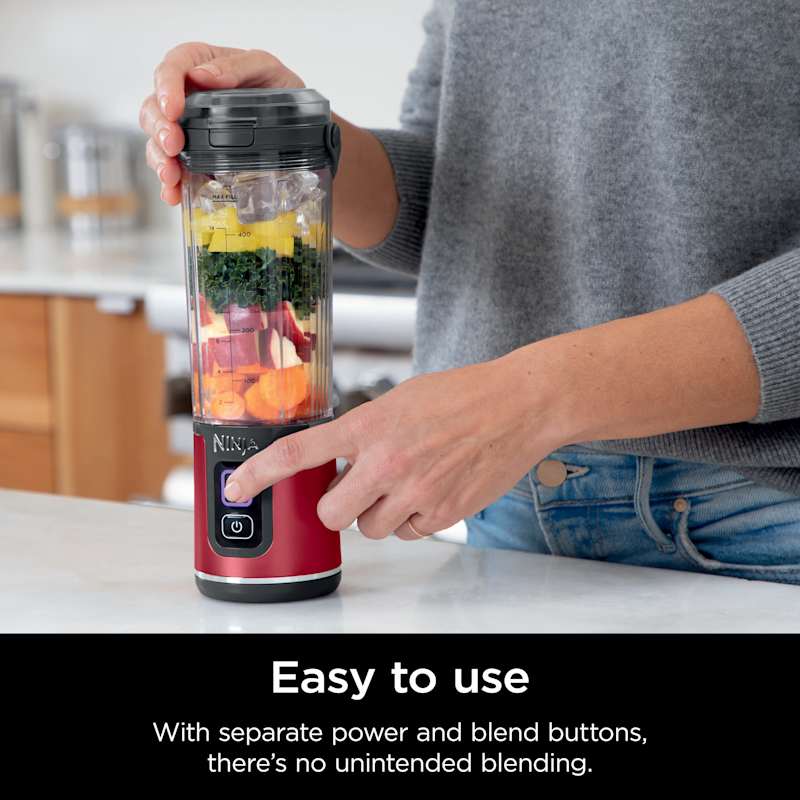 Ninja Blast™ 18oz. Portable Blender & Accessories – Metallic