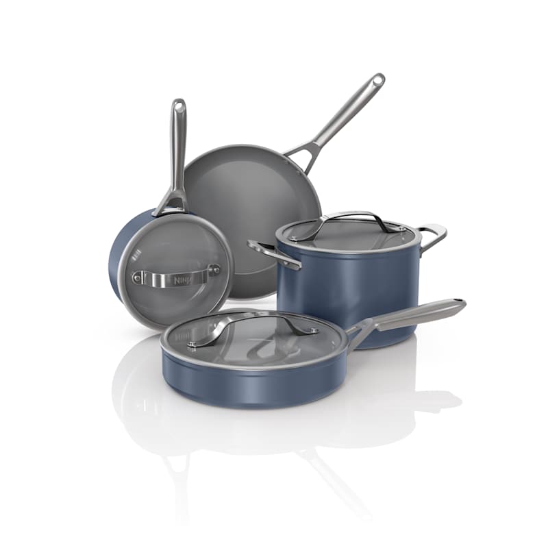 Ninja® Ceramic Pro 7-Piece Cookware Set (Midnight Blue)
