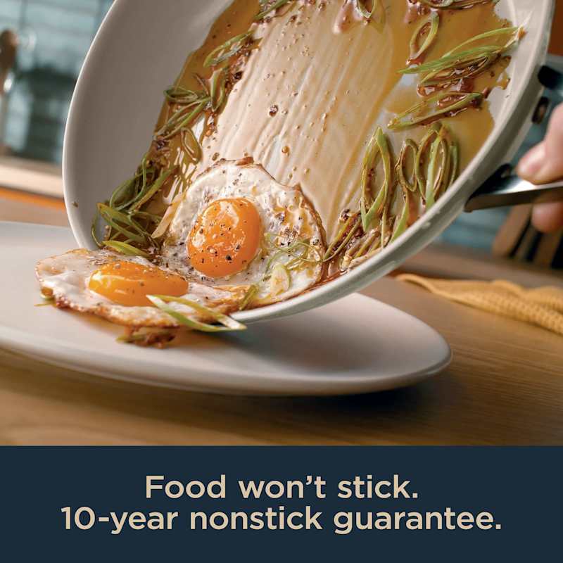 Ninja® Ceramic Pro 10-Piece Cookware Set Stone | SharkNinja