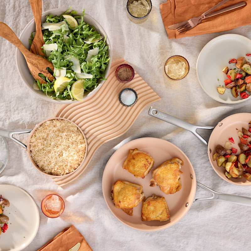 Ninja Extended Life Essential Ceramic 12-Piece Cookware Set