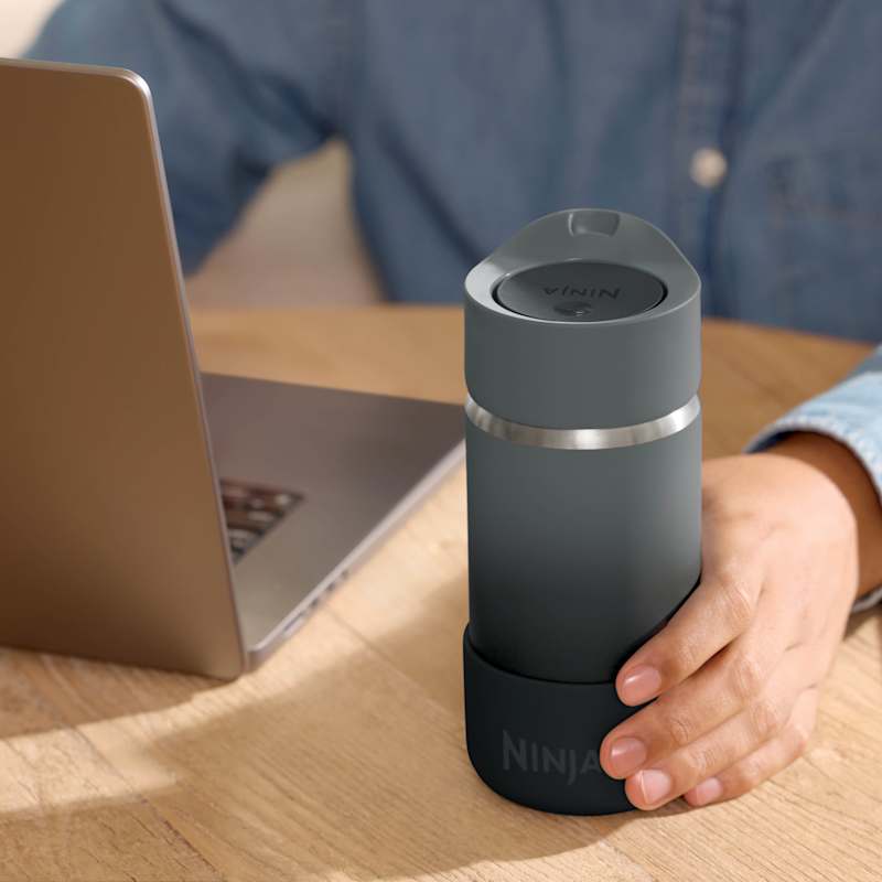 Ninja Sip Perfect™ 12oz Travel Mug, Onyx Black | SharkNinja CA