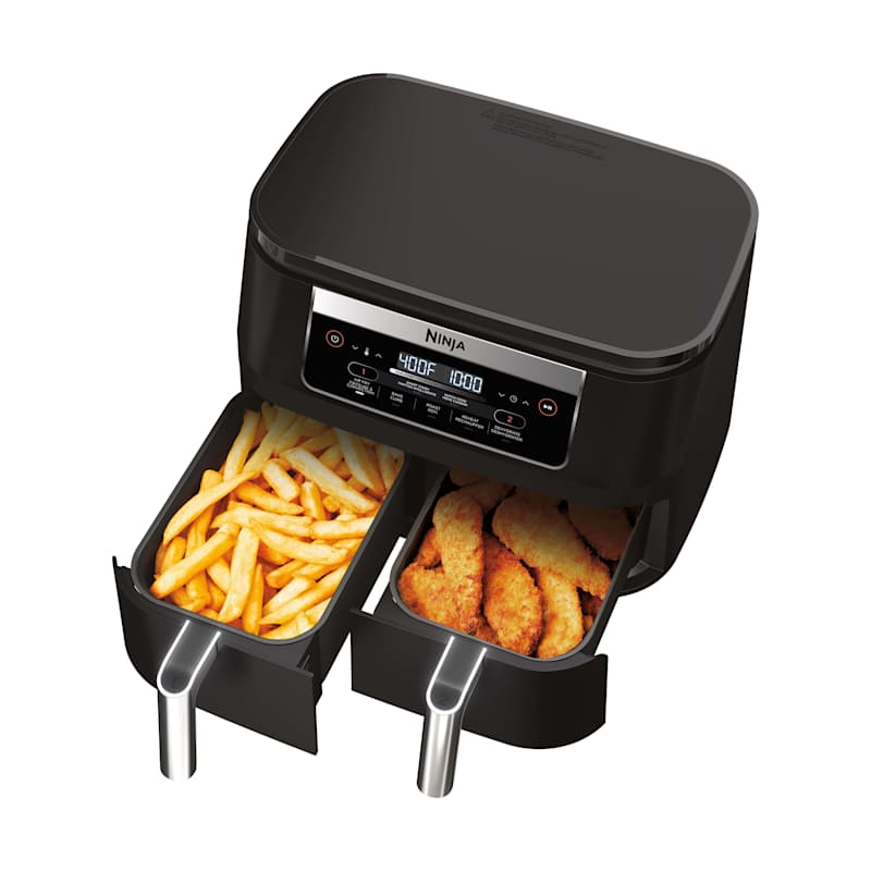 Ninja™ Foodi® DZ090C 5-in-1, 6-qt. 2-Basket Air Fryer with