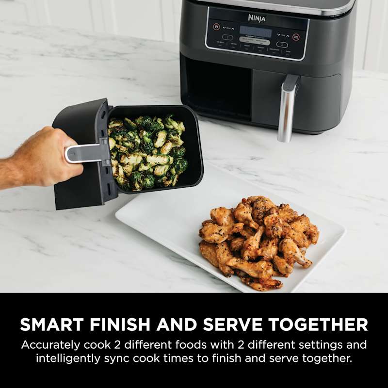 Ninja® Foodi® 6-in-1 8-qt. 2-Basket Air Fryer with DualZone