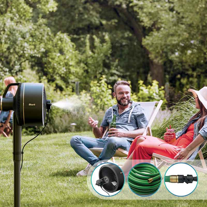 Shark FlexBreeze Fan With InstaCool Mist Attachment Shop All Fans