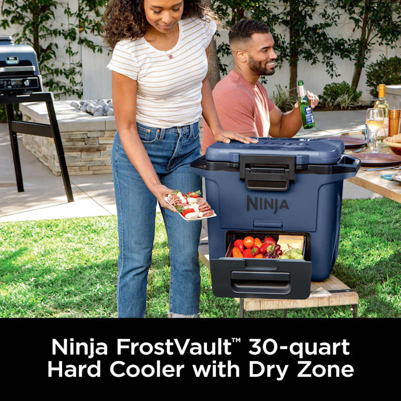 Ninja FrostVault™ 30qt Hard Cooler with Cold Dry Zone, Lakeshore