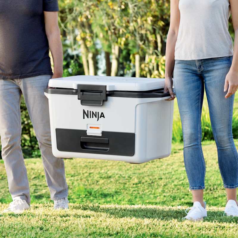 Ninja FrostVault™ 50qt Hard Cooler with Dry Zone, Cloud White