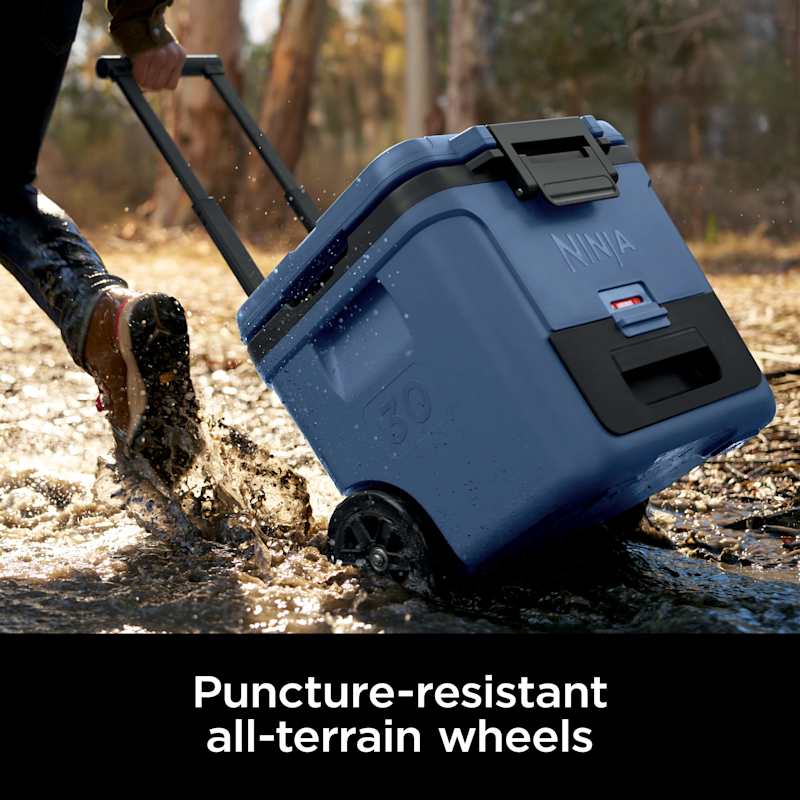 Ninja FrostVault™ 30qt Wheeled Cooler with Cold Dry Zone