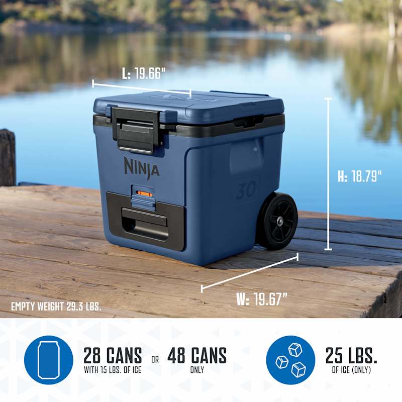 Ice！ SIMZLIFE 9 in. 26.5lb./24H Bullet Ice Countertop Portable