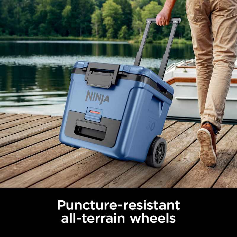 Ninja FrostVault™ 30qt Wheeled Cooler with Dry Zone, Lakeshore