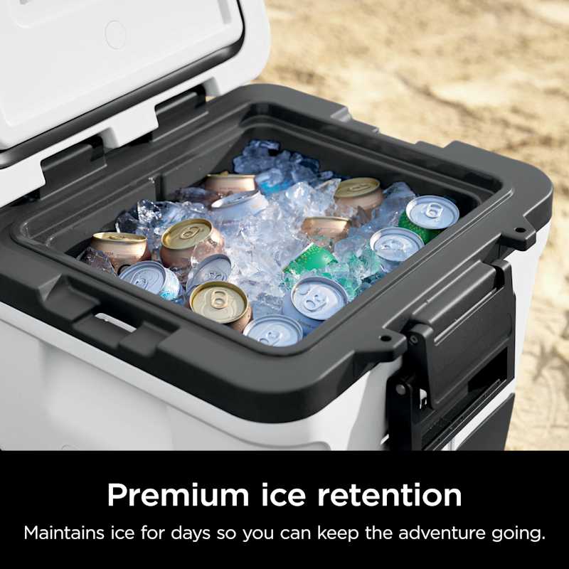 Ninja FrostVault™ 30qt Wheeled Cooler with Dry Zone (Cloud White)