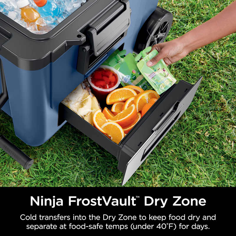 Ninja FrostVault™ 45qt Wheeled Cooler with Dry Zone, Lakeshore