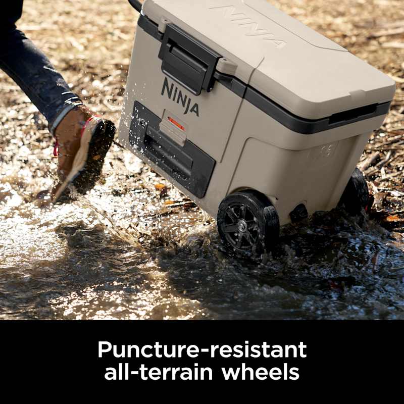 Ninja FrostVault™ 45qt Wheeled Cooler & Shark™ FlexBreeze