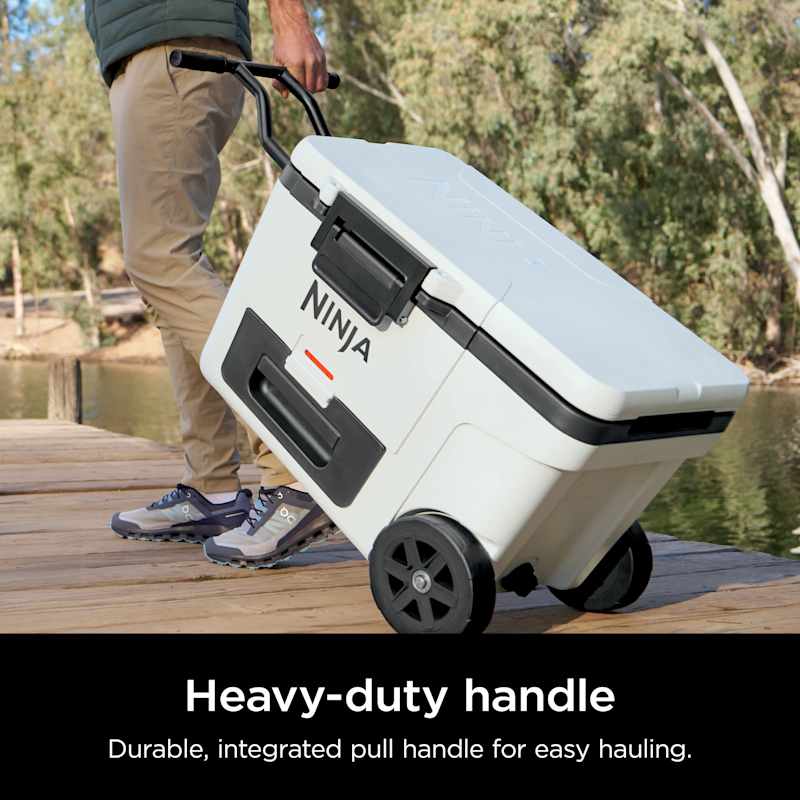 Ninja FrostVault™ 45qt Wheeled Cooler Shark™ FlexBreeze