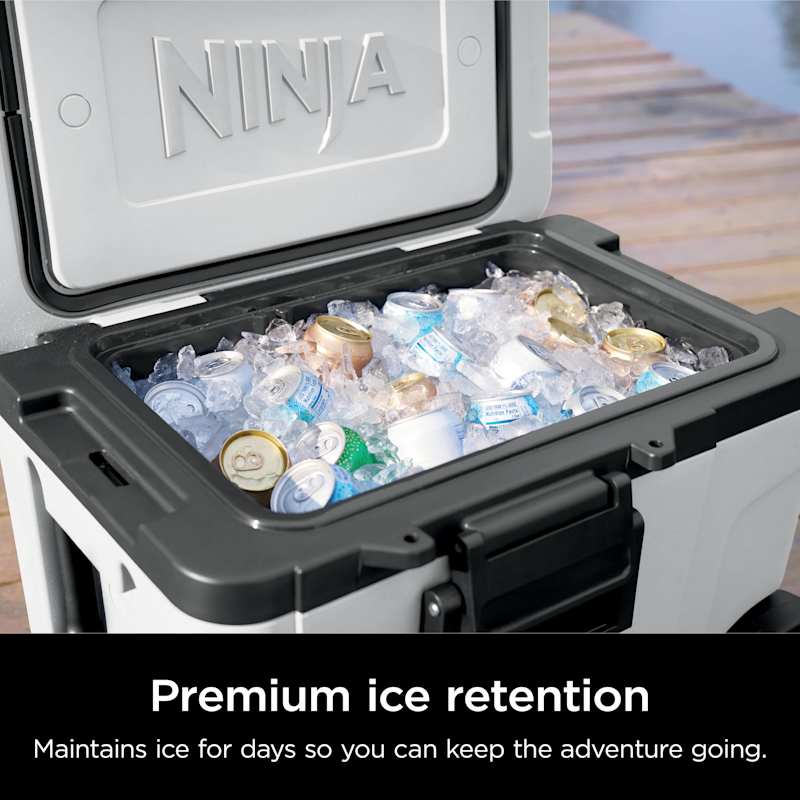 Ninja FrostVault™ 45qt Cooler with Wheels in Hammock Hangout