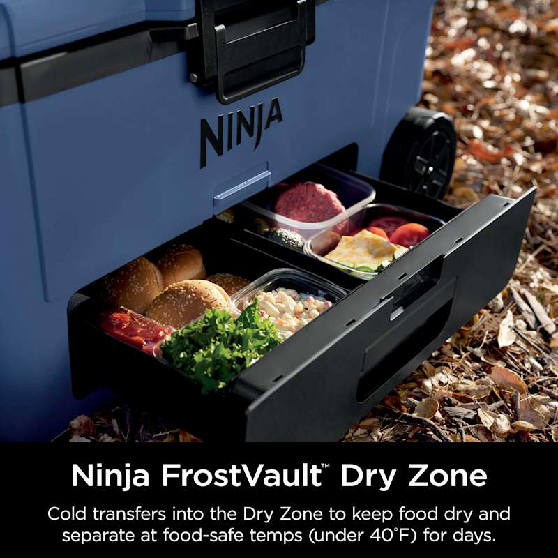 Ninja FrostVault™ 65qt Wheeled Cooler with Dry Zone