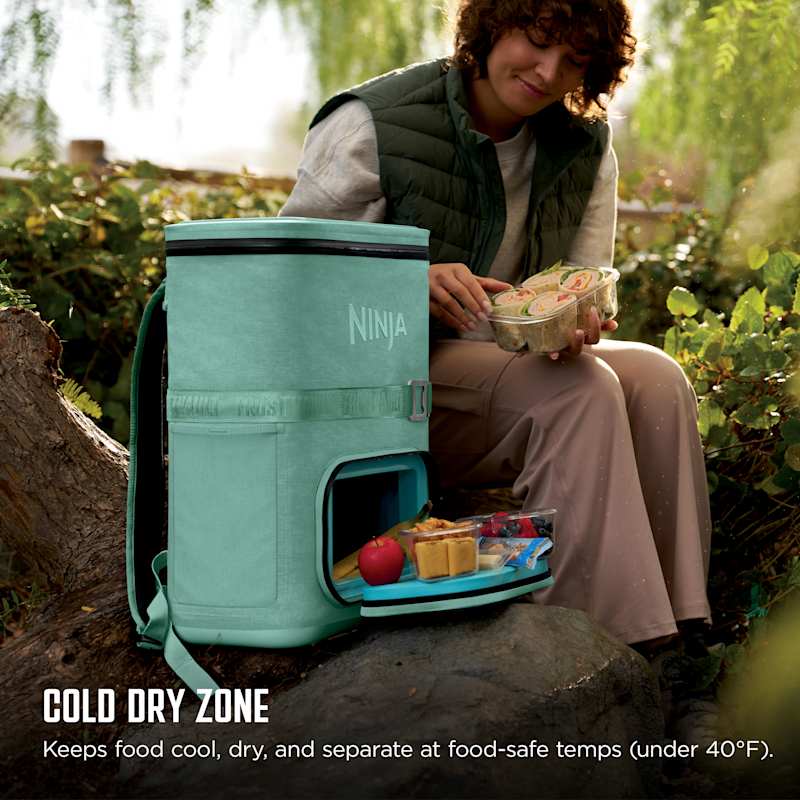 Ninja Outdoor FrostVault™ Go 24-Can Backpack Soft Cooler with Cold