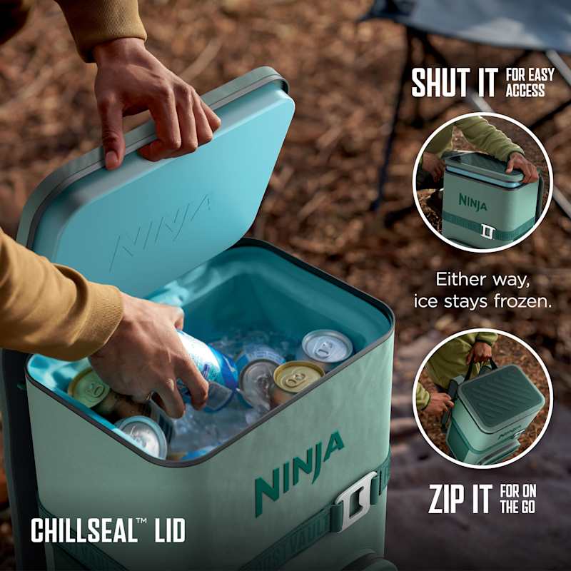 Ninja Outdoor FrostVault™ Go 36-Can Backpack Soft Cooler with Cold