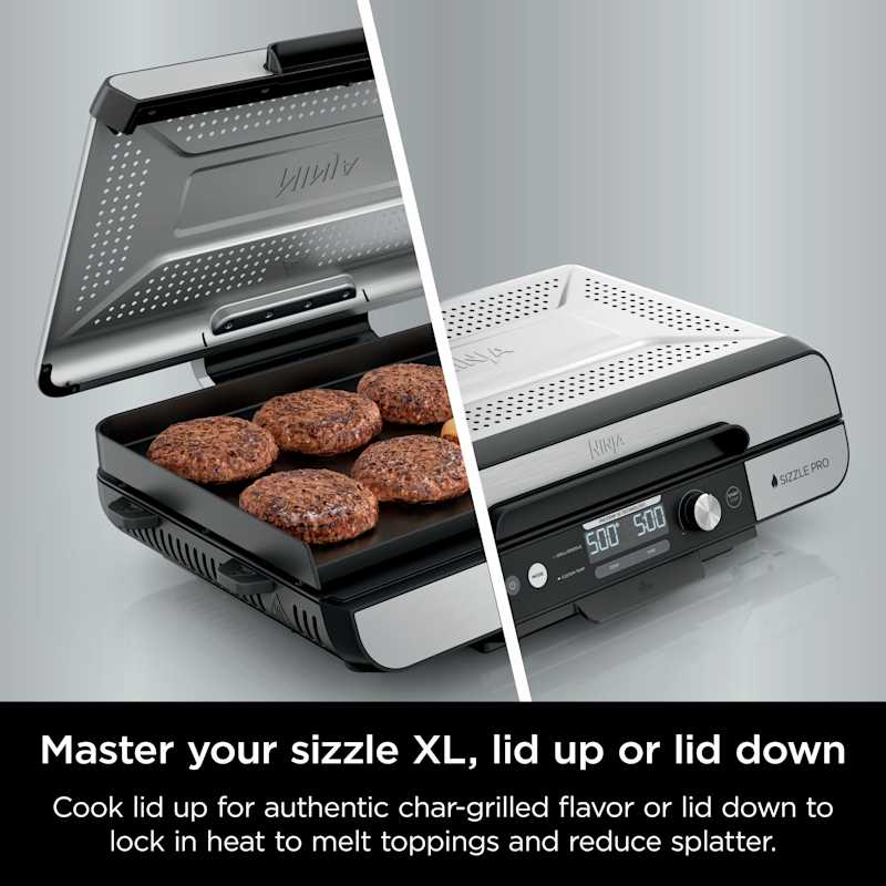 Ninja Sizzle™ Pro XL Indoor Griddle and Grill Indoor Grills - Ninja