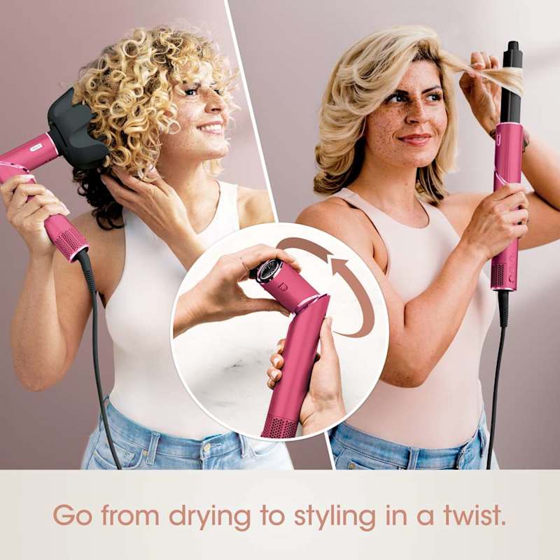 Shark FlexStyle® Air Styling & Drying System Limited Edition Ultimate Gift Set in Malibu Pink