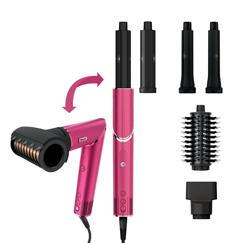 新品未開封　Sharkドライヤー　FlexStyle HD434JPK ピンク Amazon | Shark シャーク ドライヤー FlexStyle ヘアドライヤー ツヤ