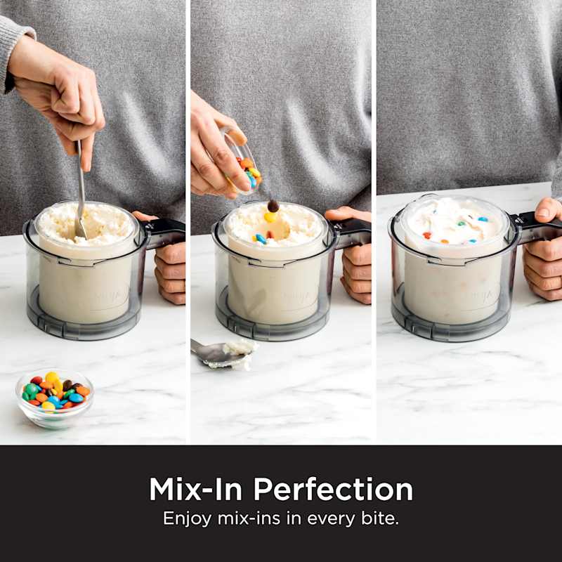 Ninja® CREAMi® 7-in-1 Ice Cream Maker and 2 Extra Pints Bundle